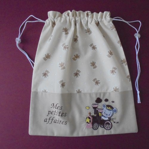 Sac pour enfant " maternelle - crèche - nounou