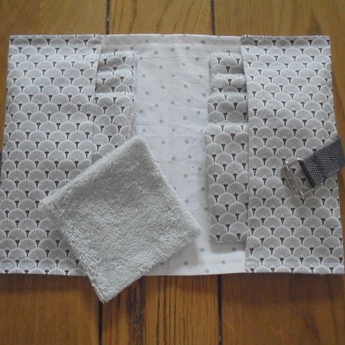 Lingettes avec sa pochette de transport