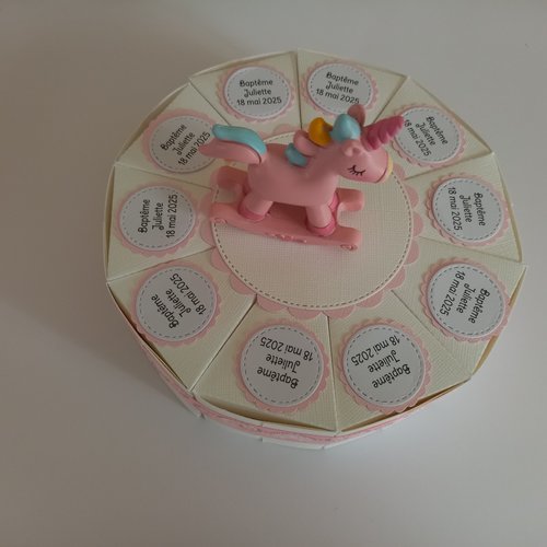 Boîtes à dragées " baptême "