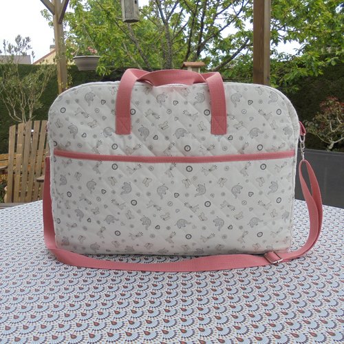 Sac à langer bébé, sac de voyage, sac weekend