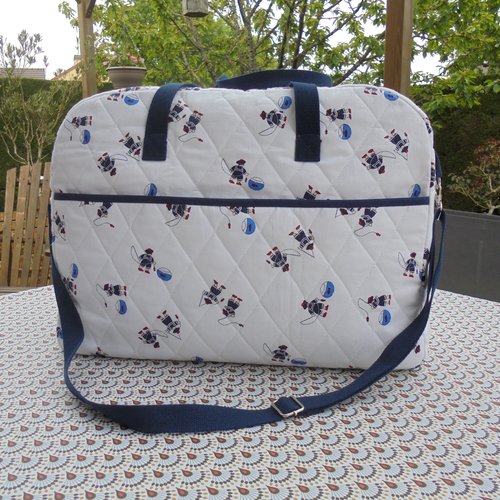 Sac à langer bébé, sac de voyage, sac weekend