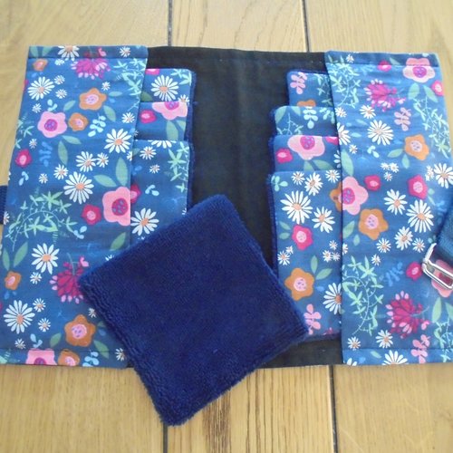 Lingette lavable avec sa pochette