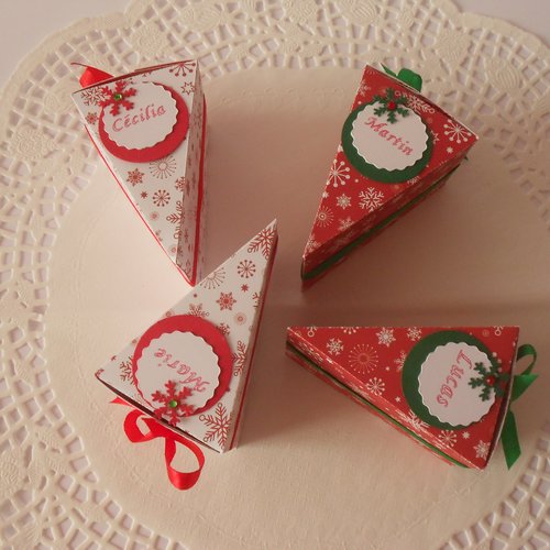 Boîtes à chocolats personnalisées /marque-place