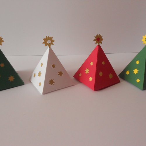 Boîtes pour chocolats de noël