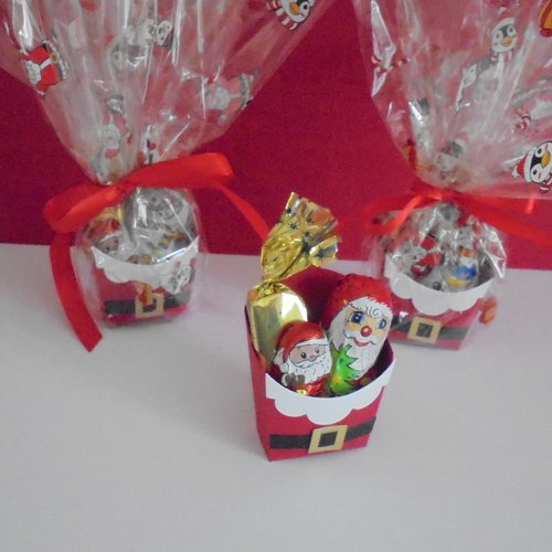 Boîte pour chocolats de noël