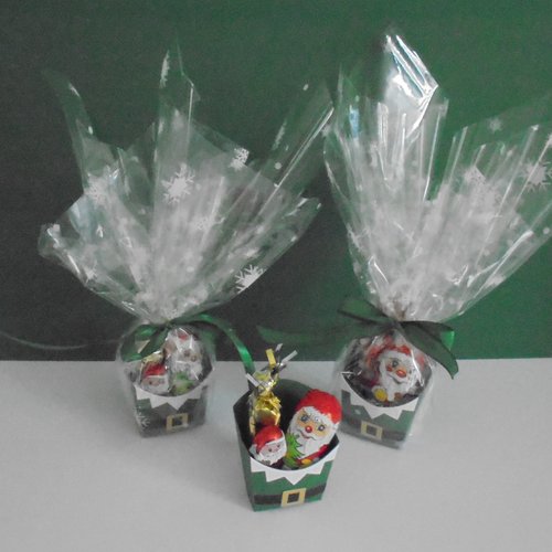 Boîte pour chocolats de noël