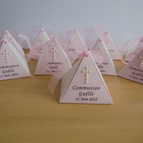 Boîtes à dragées * communion - baptême