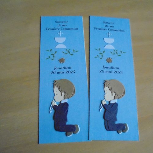 Signet - marque-page pour une communion