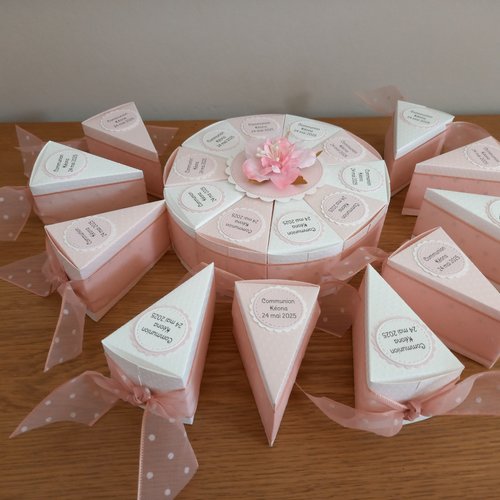 Boîtes à dragées * communion - baptême *