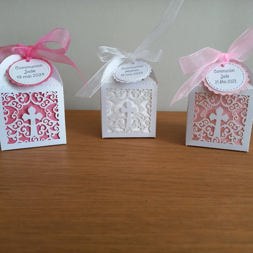 Boîte à dragées * communion - baptême *