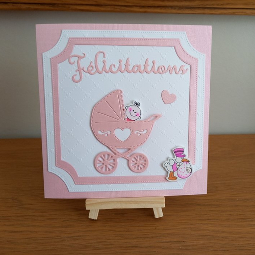 Carte naissance - félicitations