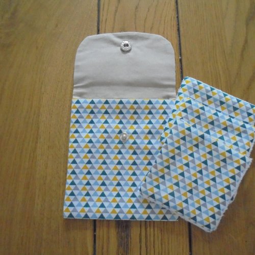 Lingettes de sac avec sa pochette