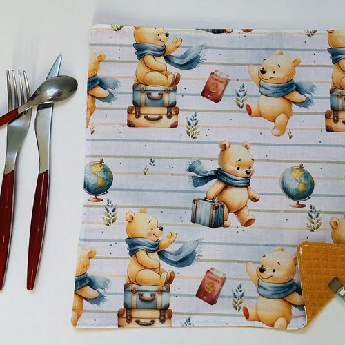 Serviette de table enfant