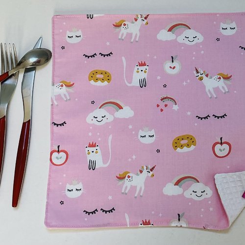 Serviette de table enfant