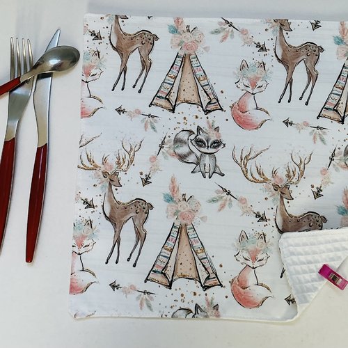 Serviette de table enfant