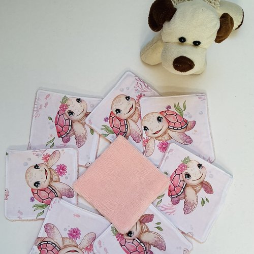 Lot de 8 lingettes bébé
