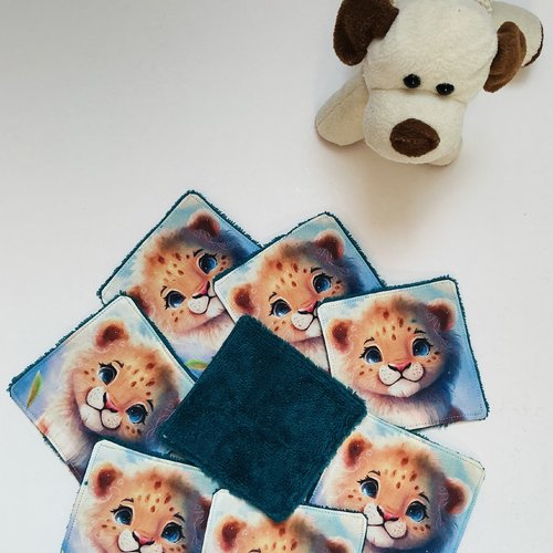 Lot de 8 lingettes bébé