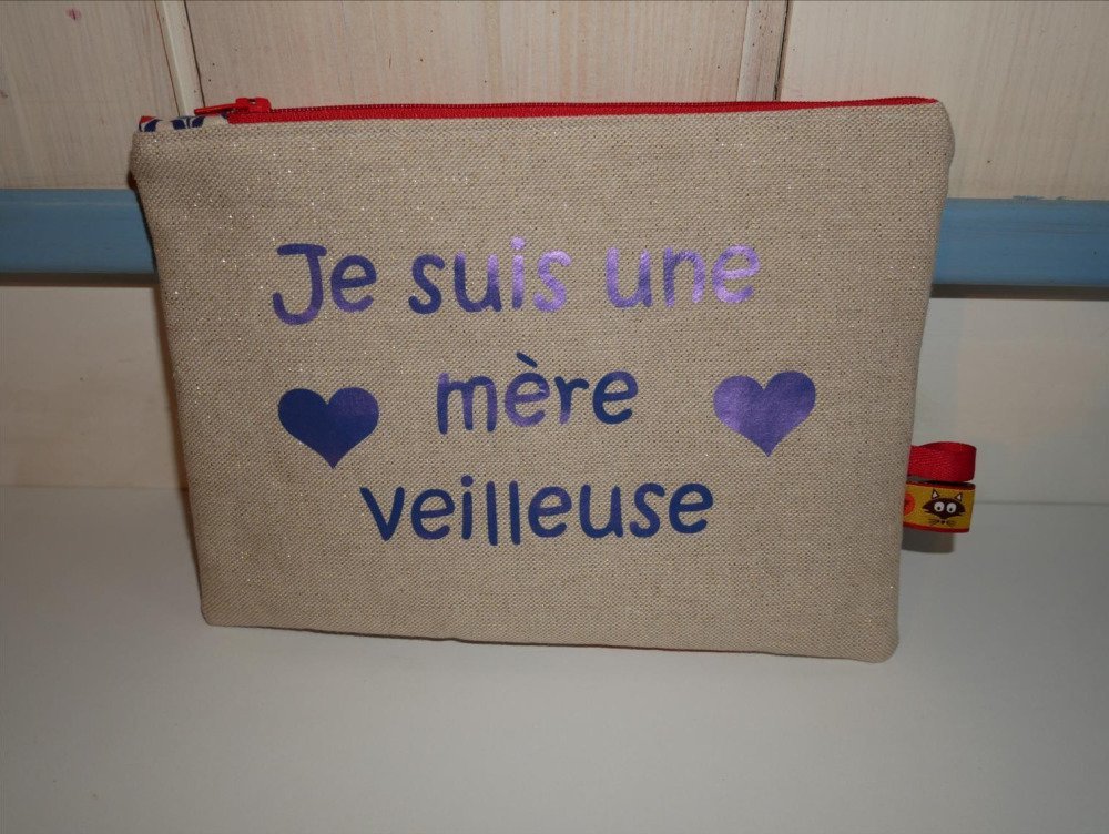 pochette mere veilleuse