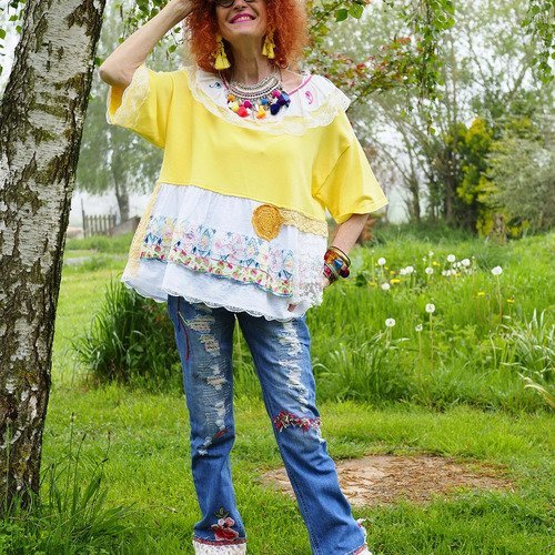 blouse hippie chic
