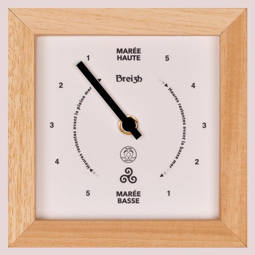 Horloge des marées bretonne