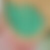 Perles en chrysoprase facettes 3 mm