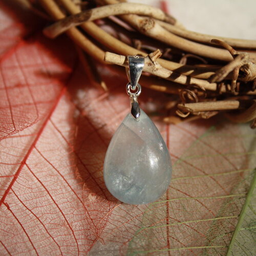 Pendentif en aigue marine