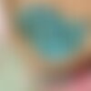 Perles en turquoise naturelle facettes 3 mm