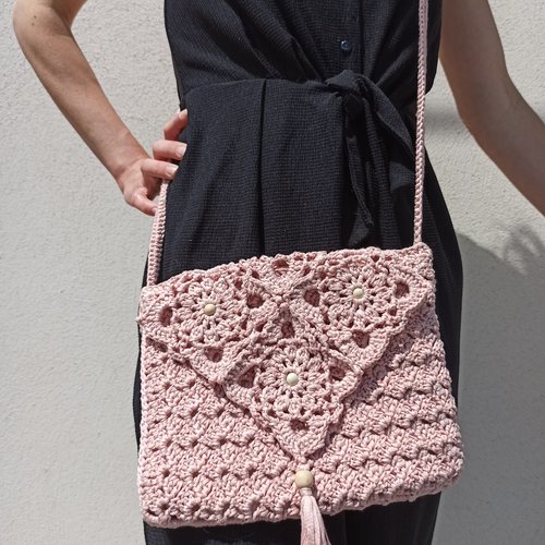 Sac fait main au crochet
