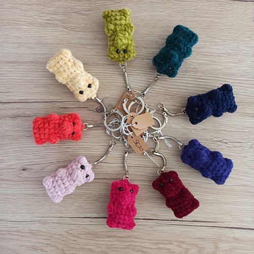 Porte-clés oursons
