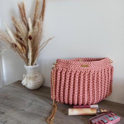 Sac pochette arrondi
