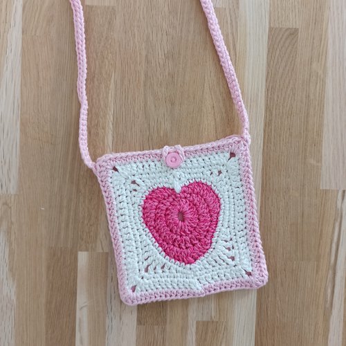 Sac granny cœur