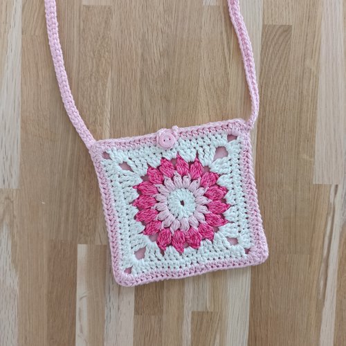 Sac granny fleur tournesol