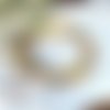 Un bracelet pour dame ou homme; racé, ethnique et primitif , retour aux sources avec ces perles en agate : " troublante magie"