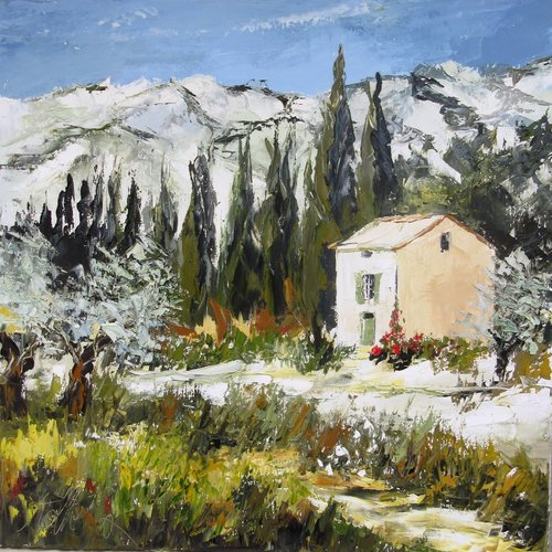 Artiste peintre de Provence, vente de tableaux. Nature sauvage