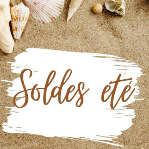 Soldes d'été  = réduction de 15 % sur toute la boutique  !!!