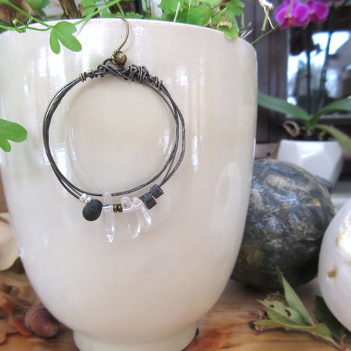 Vendu .....commande spéciale pour s.b.  = une boucle d'oreille créole