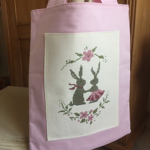 Sac fille brodé 