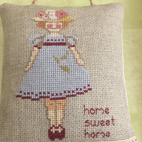 Coussin de porte romantique