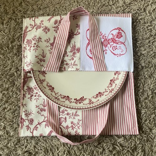 Sac à tarte ou gâteau romantique
