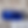 Sac banane matelassé bleu brillant