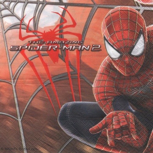 Serviette en papier "the amazing - spiderman 3"
