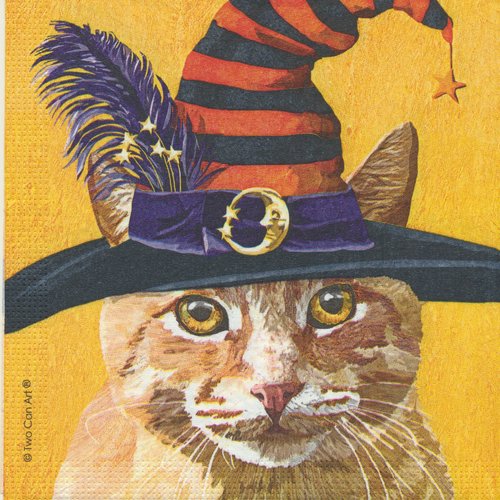 Serviette en papier "hazelcat"