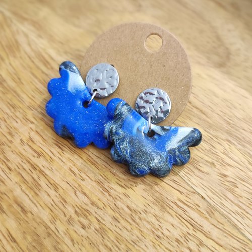 Boucles d'oreilles rachel "la vie avec des couleurs"