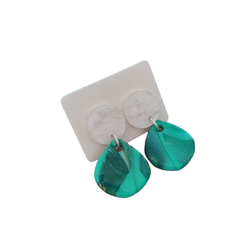 Boucles d'oreilles fabiola "la vie avec des couleurs"