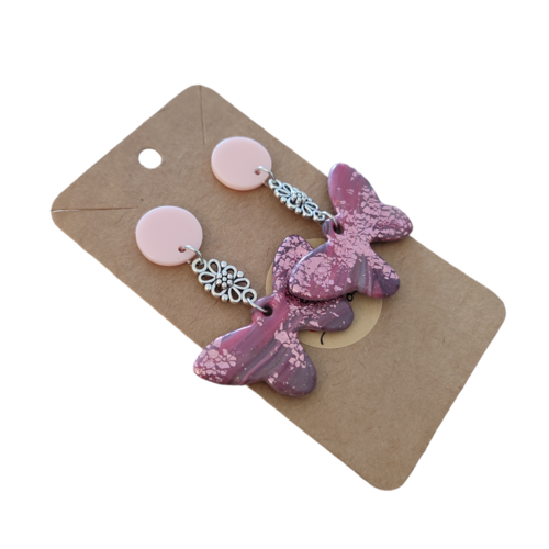 Boucles d'oreilles lyia "la vie avec des couleurs"