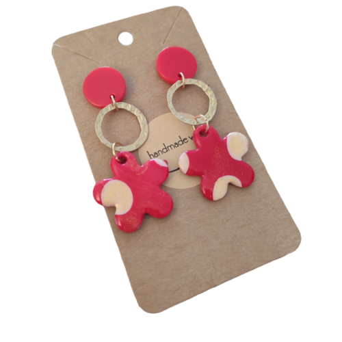 Boucles d'oreilles nabilla "la vie avec des couleurs"