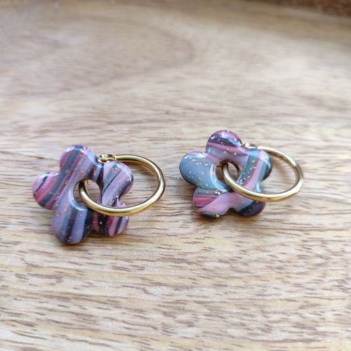 Boucles d'oreilles agustina "la vie avec des couleurs"