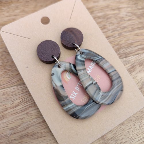 Boucles d'oreilles adria "la vie avec des couleurs"