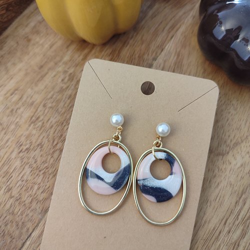 Boucles d'oreilles maïssane "la vie avec des couleurs"