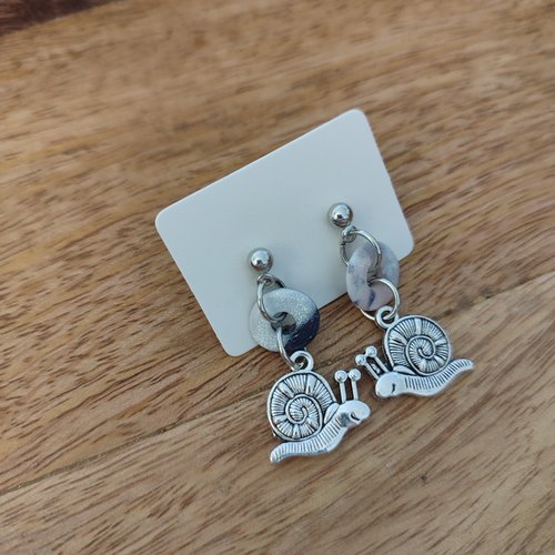 Boucles d'oreilles éphémères 12 "la vie avec des couleurs"